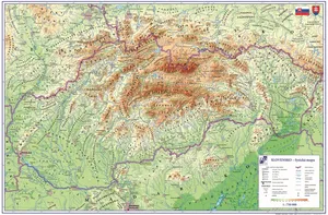 Podložka na stôl 60x40cm Slovensko